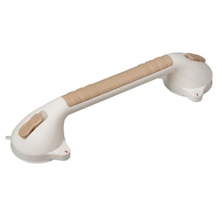 Mabis MABIS 521-1562-1916 HealthSmart Sand Suction Cup Grab Bar with BactiX; 16" 521-1562-1916